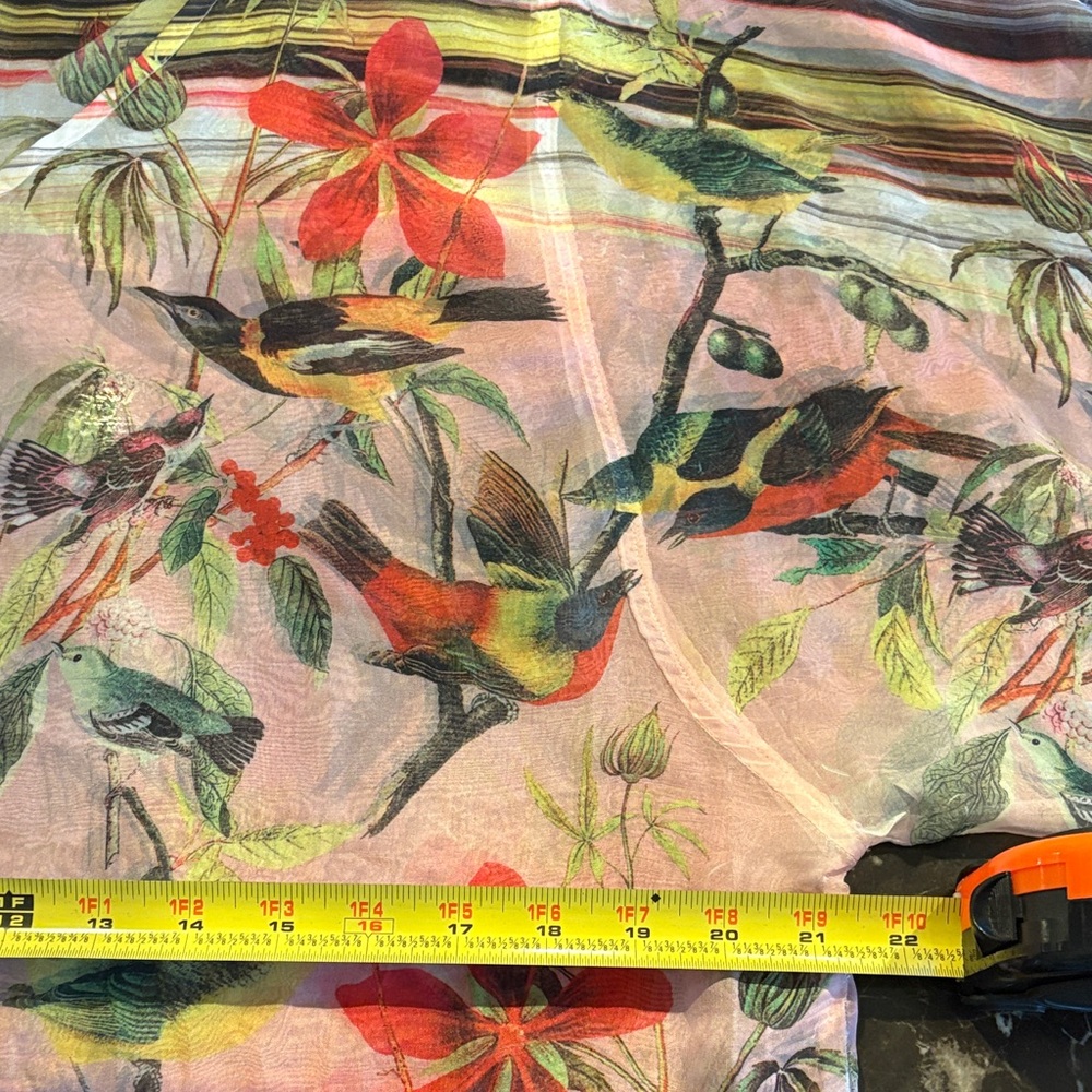 ONE WORLD Pink Multicolor Floral Blouse - Picture 12 of 12